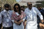 Sridevi at Ramanaidu antima yatra on 19th Feb 2015